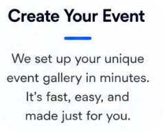 We do it all, your gallery is setup ready to go.