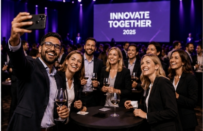 Corporate Events, guests taking photos and capturing candid memories during an event | Event-Pix