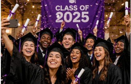 Graduations, students taking photos and capturing candid memories during an event | Event-Pix